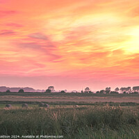 Buy canvas prints of Norfolk Sunset by Ian Donaldson