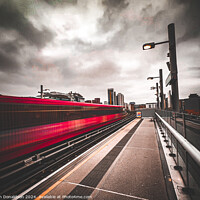Buy canvas prints of Docklands Light Railway by Ian Donaldson