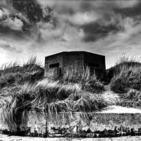 Buy canvas prints of The Pillbox by Ian Donaldson