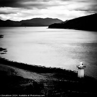 Buy canvas prints of Lighthouse on Skye by Ian Donaldson