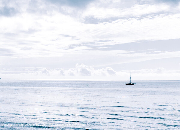 Nautical Solitude Cornwall Picture Board by Ian Donaldson