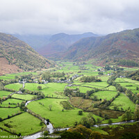 Buy canvas prints of Borrowdale Valley by Darrell Evans