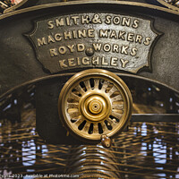 Buy canvas prints of Wheel on the Machine by Darrell Evans