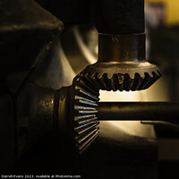 Buy canvas prints of Cogs at right angles by Darrell Evans
