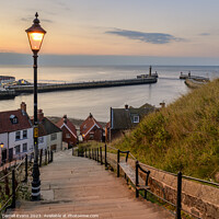 Buy canvas prints of Whitby Steps from S4 by Darrell Evans