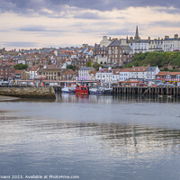 Buy canvas prints of Whitby Harbour by Darrell Evans