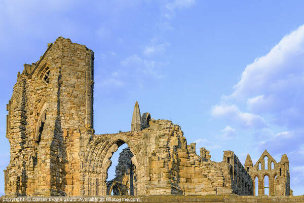 Whitby Priory Picture Board by Darrell Evans