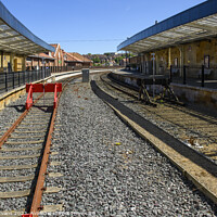 Buy canvas prints of Whitby Railway Station by Darrell Evans