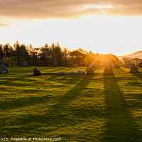 Buy canvas prints of Castlerigg Stone Circle by Darrell Evans