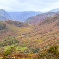 Buy canvas prints of Autumn in the Fells by Darrell Evans