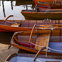 Buy canvas prints of Derwentwater Boats by Darrell Evans