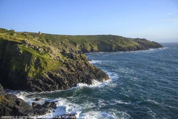 Cornish Coast Picture Board by Darrell Evans