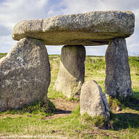 Buy canvas prints of Lanyon Quoit by Darrell Evans