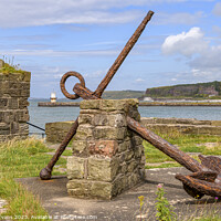 Buy canvas prints of Walled Up Anchor by Darrell Evans