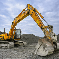 Buy canvas prints of JCB by Darrell Evans