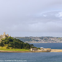 Buy canvas prints of St Michael's Mount Island by Darrell Evans