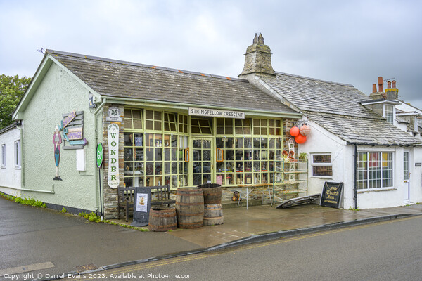 Tintagel Shop Picture Board by Darrell Evans