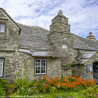 Buy canvas prints of Tintagel Post Office  by Darrell Evans