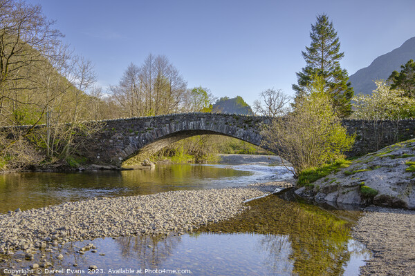bridge over the Derwent Picture Board by Darrell Evans