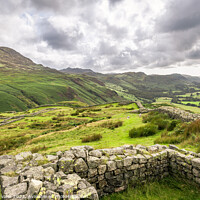 Buy canvas prints of Hardknott Fort by Darrell Evans
