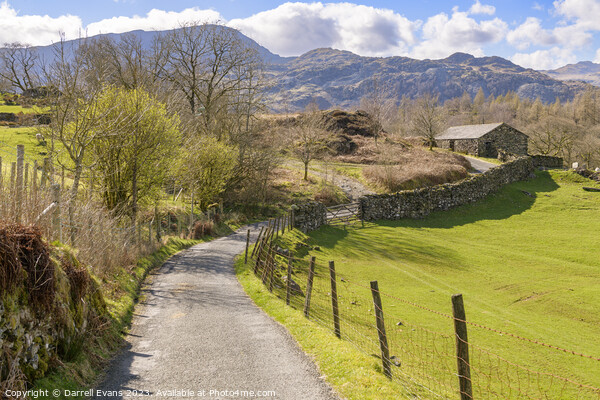Little Langdale Picture Board by Darrell Evans