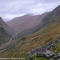Buy canvas prints of Honister Pass Pano by Darrell Evans