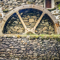Buy canvas prints of Water Wheel by Darrell Evans
