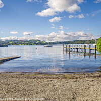 Buy canvas prints of Lake Windermere by Darrell Evans