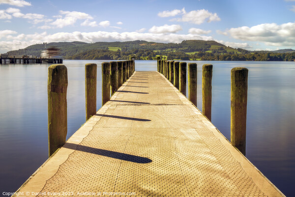 Out into Windermere Picture Board by Darrell Evans