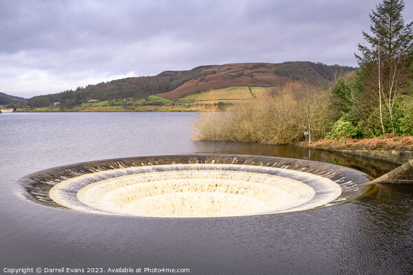 Ladybower Reservoir Picture Board by Darrell Evans