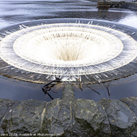 Buy canvas prints of Ladybower Overflow by Darrell Evans