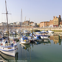 Buy canvas prints of Ramsgate Royal Harbour by Darrell Evans