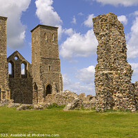 Buy canvas prints of Monastery at Reculver by Darrell Evans