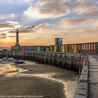 Buy canvas prints of Margate Harbour by Darrell Evans