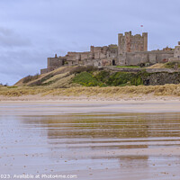 Buy canvas prints of Bamburgh Castle by Darrell Evans