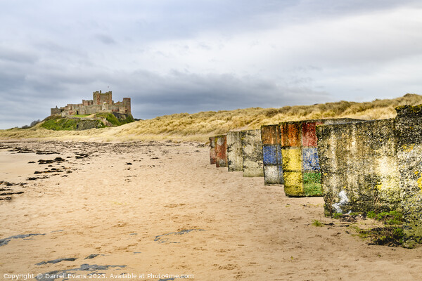 Rubics of Bamburgh Picture Board by Darrell Evans