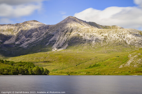 Beinn Eighe and Loch Clair Picture Board by Darrell Evans