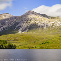 Buy canvas prints of Beinn Eighe and Loch Clair by Darrell Evans