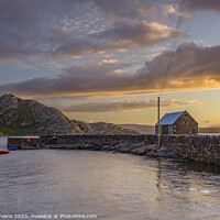 Buy canvas prints of Lower Diabaig Sunset by Darrell Evans