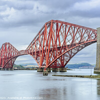 Buy canvas prints of The Forth Railway Bridge by Darrell Evans