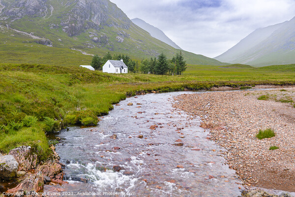 River Coupall in Glencoe Picture Board by Darrell Evans