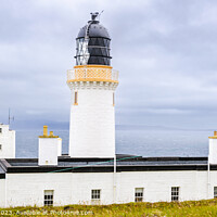 Buy canvas prints of Lighthouse at Dunnet Head by Darrell Evans