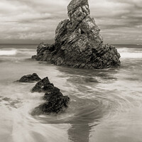 Buy canvas prints of Stone and Sea by Darrell Evans
