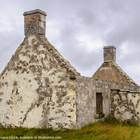 Buy canvas prints of Moine House Remains by Darrell Evans