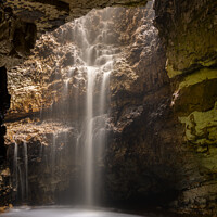 Buy canvas prints of Smoo Cave by Darrell Evans