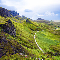 Buy canvas prints of Quiraing Road by Darrell Evans