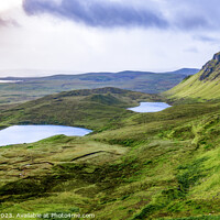 Buy canvas prints of Quiraing and Lochs by Darrell Evans