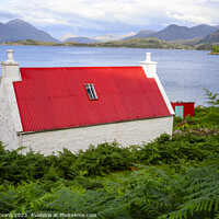 Buy canvas prints of Red Roof by Darrell Evans