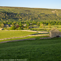Buy canvas prints of Arncliffe Barn by Darrell Evans
