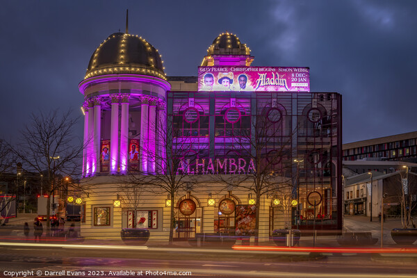 Alhambra Theatre Picture Board by Darrell Evans